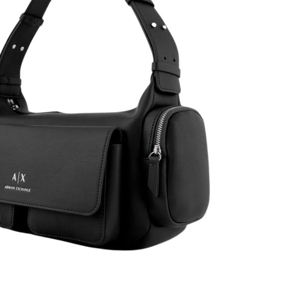 Borsa Armani Exchange con logo