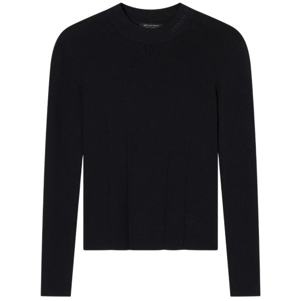Pullover Armani Exchange a coste larghe