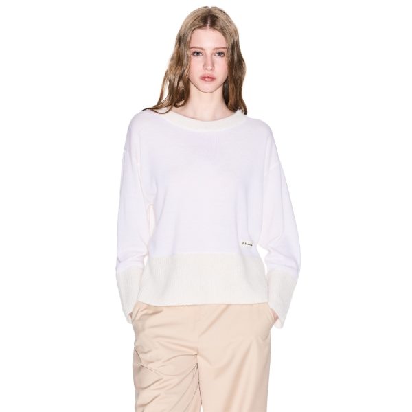 Maglione Armani Exchange in filato misto