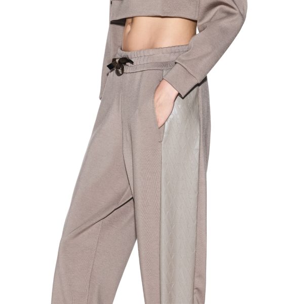 Pantaloni Armani Exchange in misto viscosa