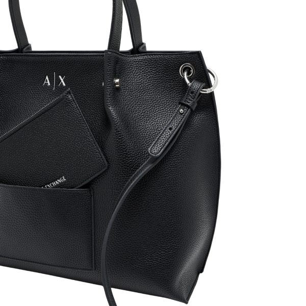Borsa Armani Exchange shopper con pochette