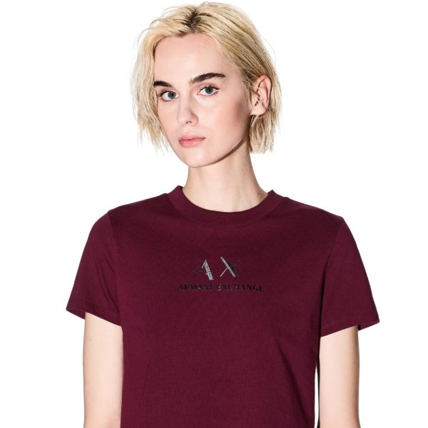T-Shirt Armani Exchange con logo grafico