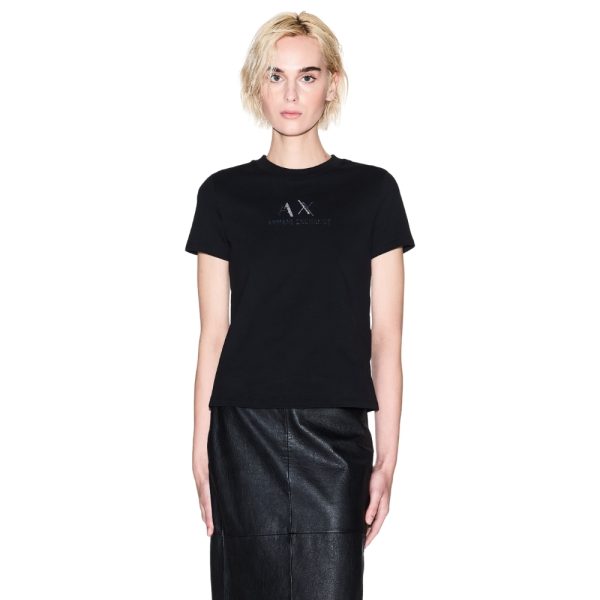 T-Shirt Armani Exchange con logo grafico