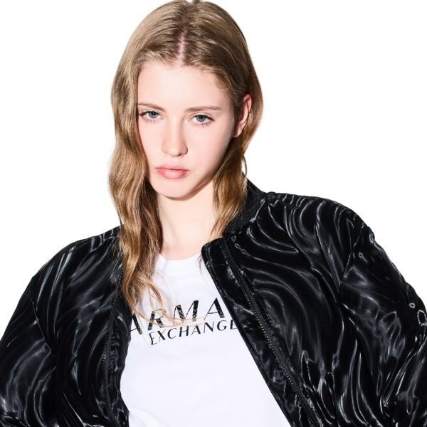 T-Shirt Armani Exchange in cotone stretch