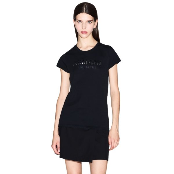 T-Shirt Armani Exchange in cotone stretch