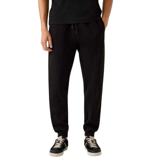 Pantaloni Guess jogger logo laterale