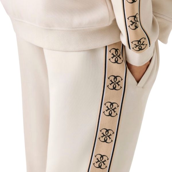 Pantaloni Guess jogger logo laterale
