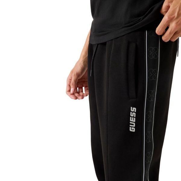 Pantaloni Guess jogger logo laterale