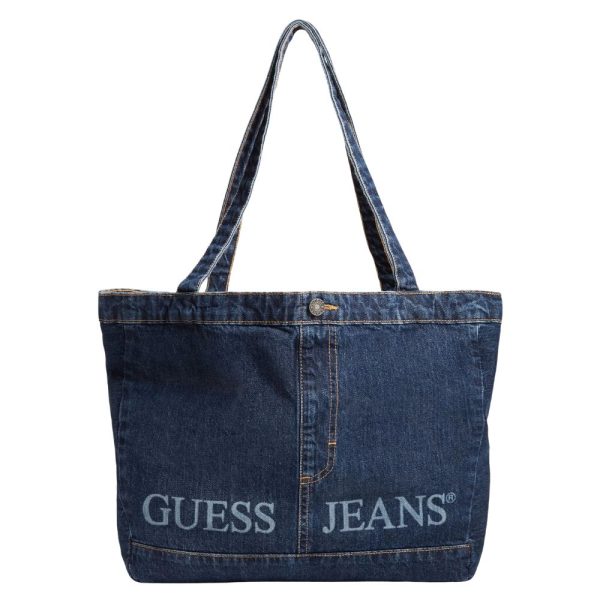 Borsa Guess shopper in denim