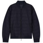 DEEP NAVY ALLOVER LOGO JAQUARD